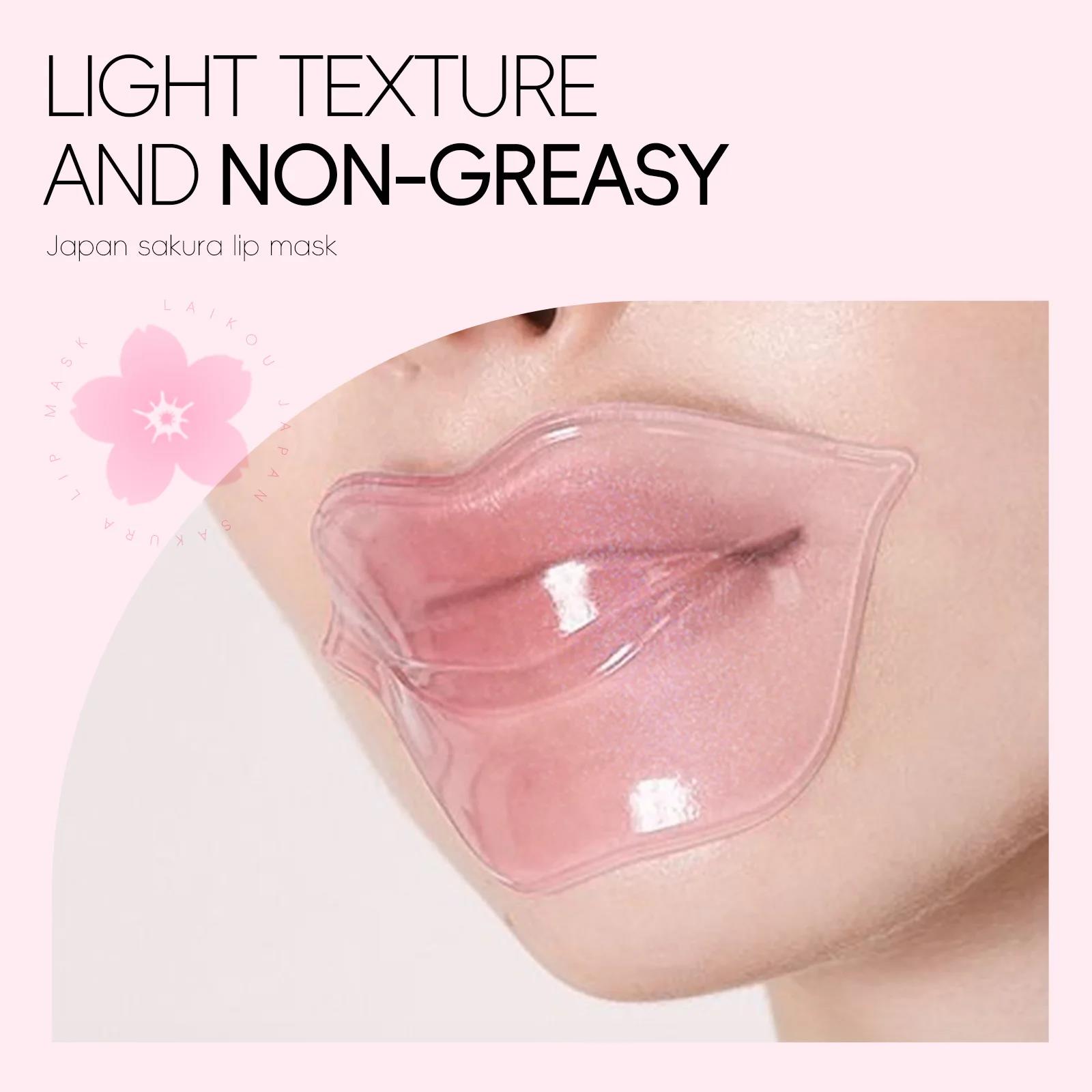 Night Cream - ญี่ปุ่น SAKURA Collagen Lip Mask Hydrating