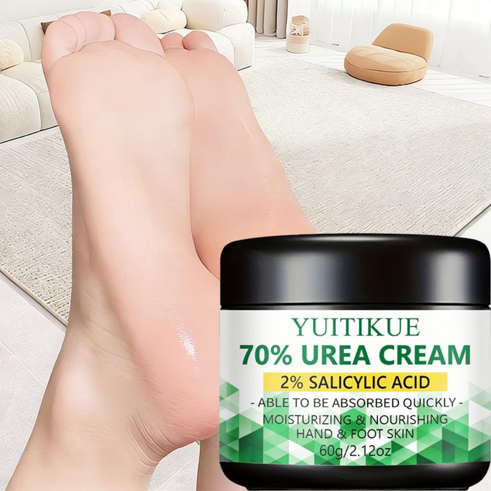 Urea Foot Cream - ครีมบำรุงมือและเท้า 60 กรัม ป้องกันรอยแตก ลดเซลล์ผิวที่ตายแล้ว ลดความหยาบกร้านของผิวหนัง