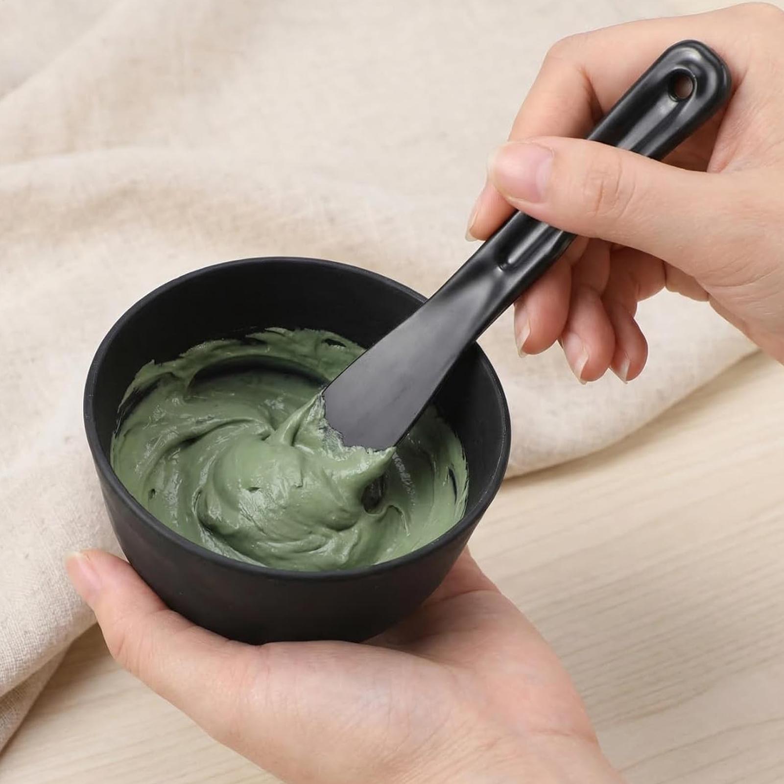 Face Mask Skincare - ชุดชามซิลิโคนสำหรับมาส์กหน้า พร้อมไม้พายผสมมาส์ก ชามผสมผงมาส์กขนาดใหญ่ อุปกรณ์ทำมาส์ก DIY ชุดดูแลผิวหน้า