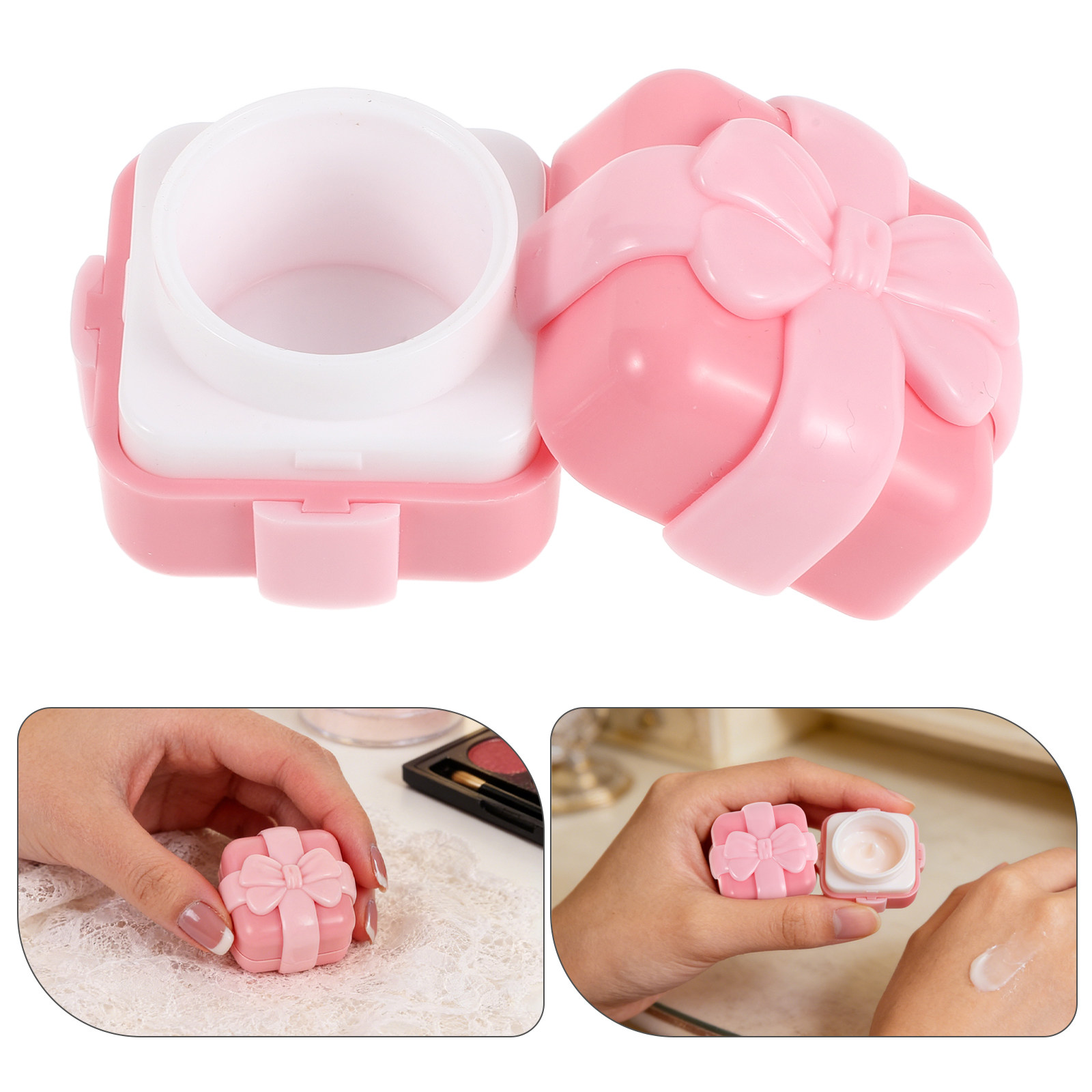 Lip Balm - หลอดลิปบาล์มขนาดเล็กแบบเติมได้ ขวดเปล่าสำหรับทำผลิตภัณฑ์บำรุงริมฝีปาก DIY พกพาสะดวก น้ำหนักเบา เหมาะสำหรับการเดินทาง