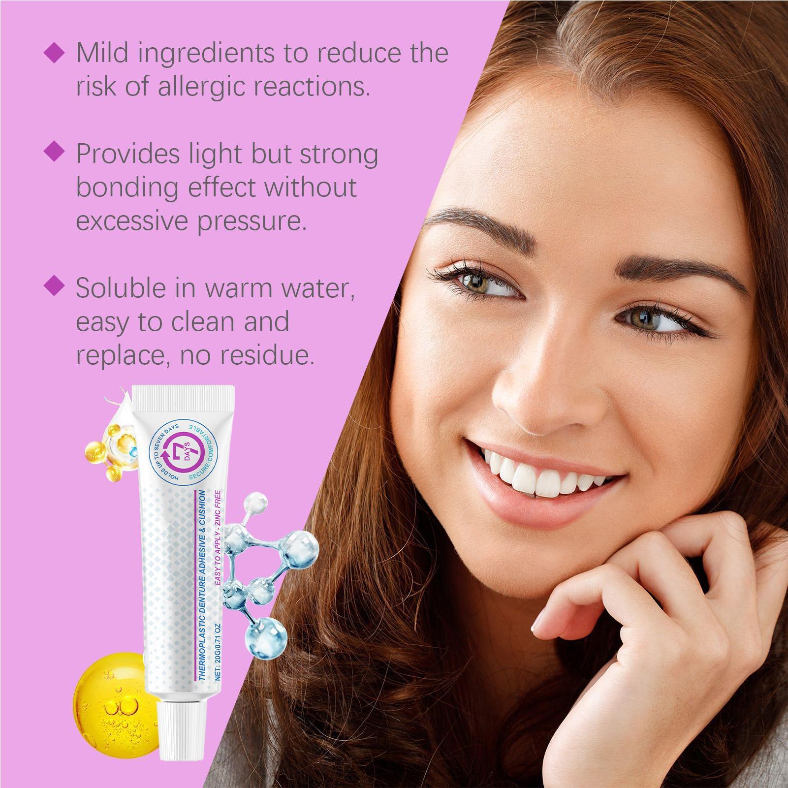 กาวติดฟันปลอม ครีมกาวติดฟันปลอ - Night Cream บทวิจารณ์และราคา