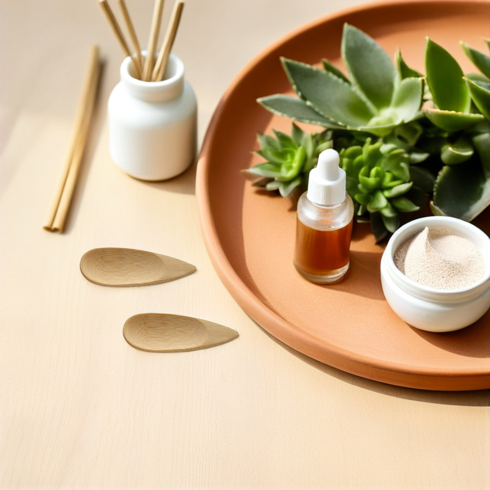 20 ชิ้น ที่ตักครีมบำรุงผิวหน้า - Face Mask Skincare บทวิจารณ์และราคา