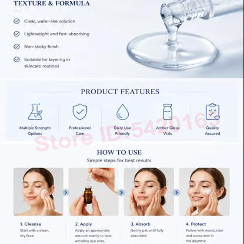 กรดไกลโคลิก 20% 30% 40% 50% 60 - Face Oil บทวิจารณ์และราคา