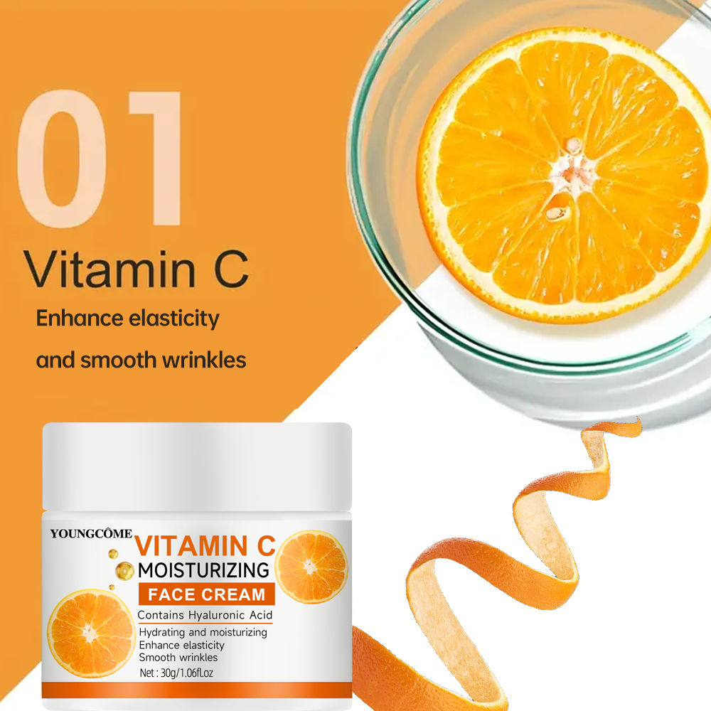 Vitamin C Moisturizing Cream R - Vitamin C Serum บทวิจารณ์และราคา