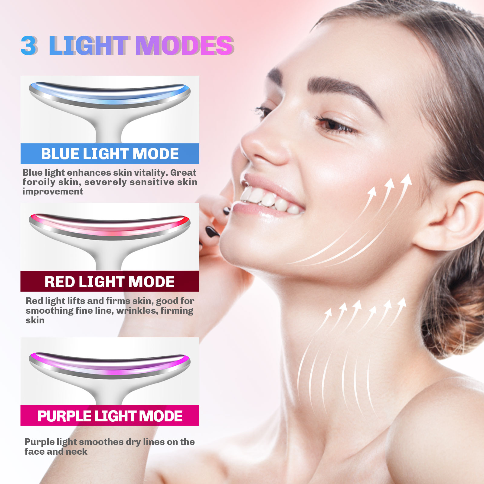 เครื่องนวดหน้าและลำคอแบบไมโครเ - Skincare Glowing บทวิจารณ์และราคา