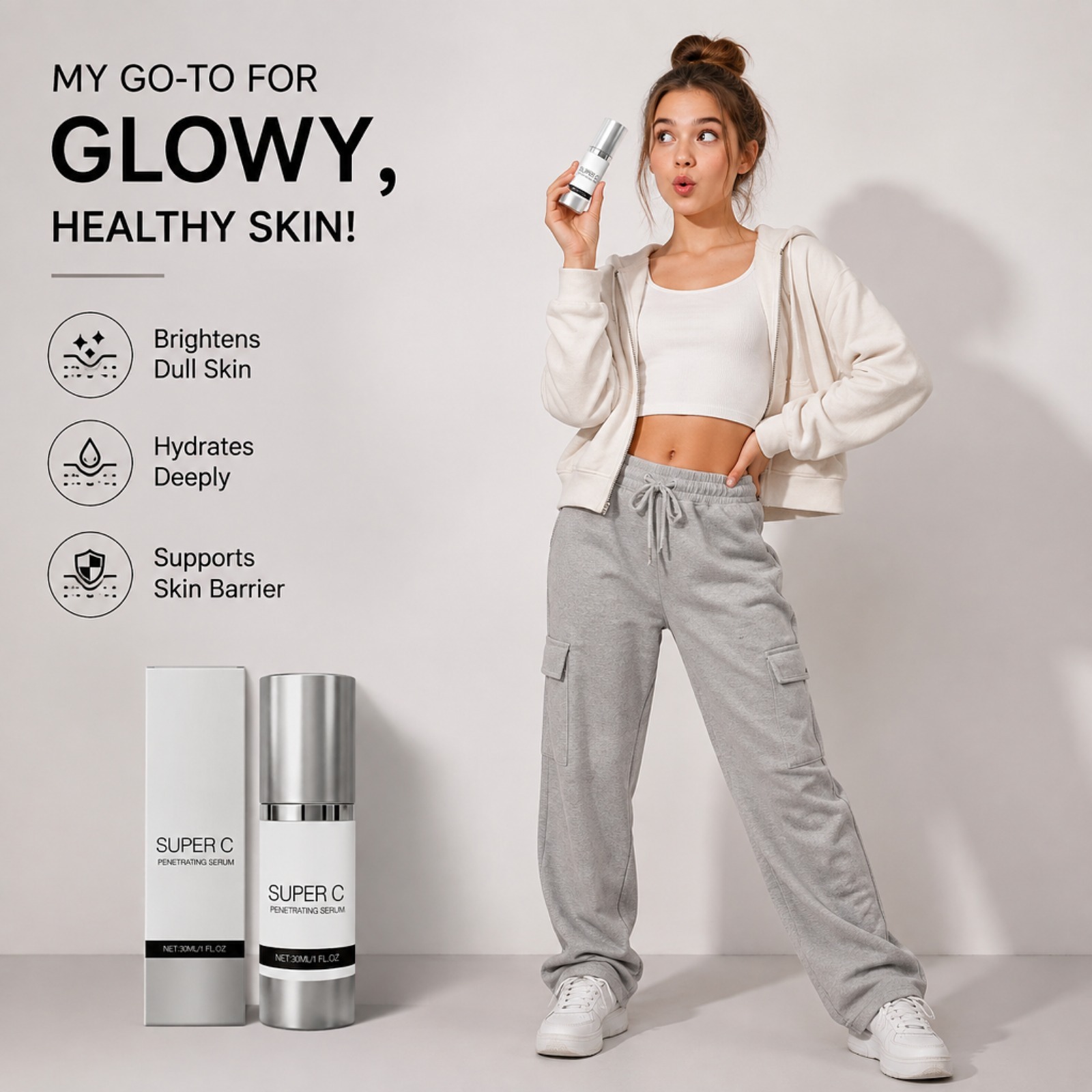 เซรั่มวิตามินซี บำรุงผิวหน้าให - Vitamin C Serum บทวิจารณ์และราคา