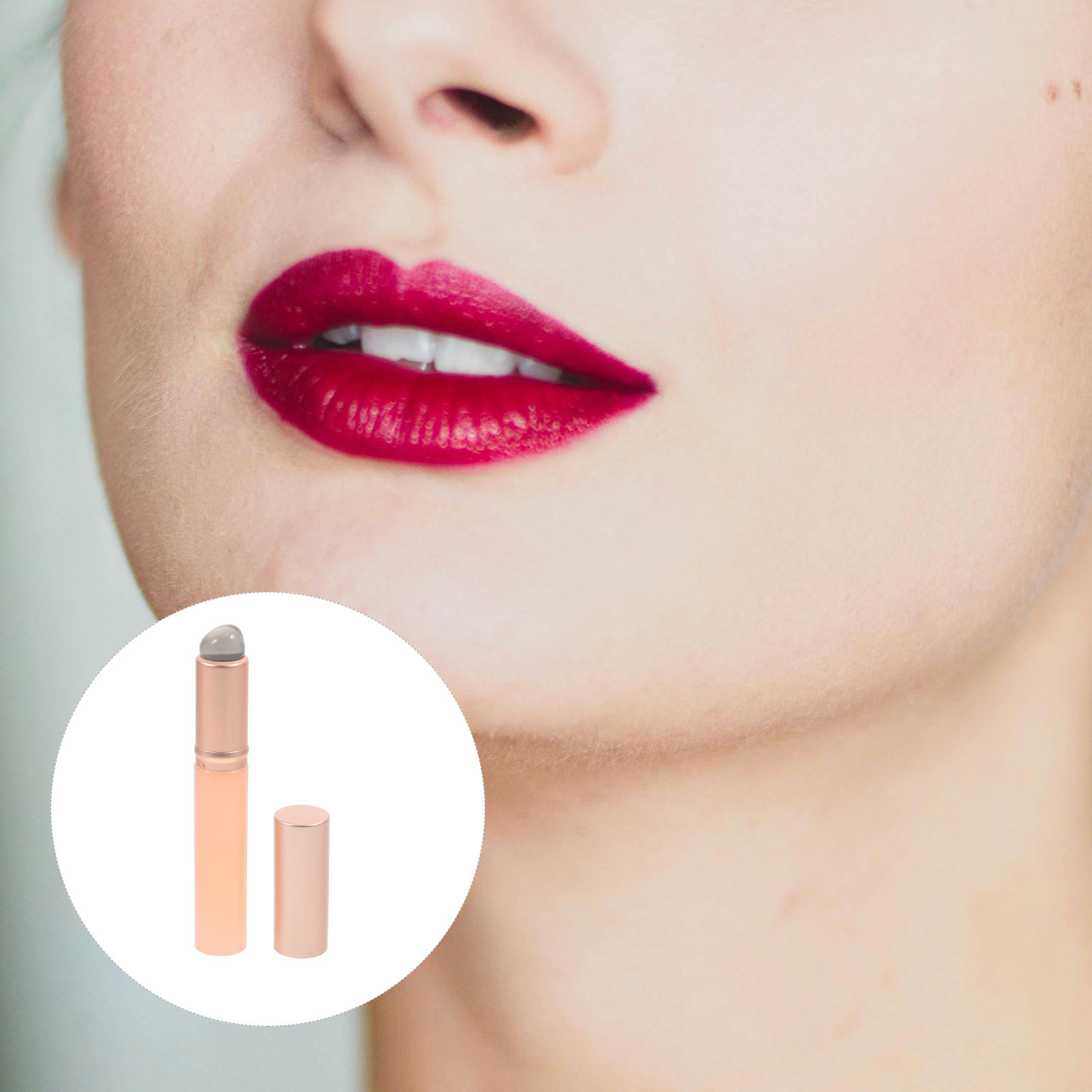 ชุดอุปกรณ์ทาลิปสติกซิลิโคน 2 ช - Lip Balm บทวิจารณ์และราคา