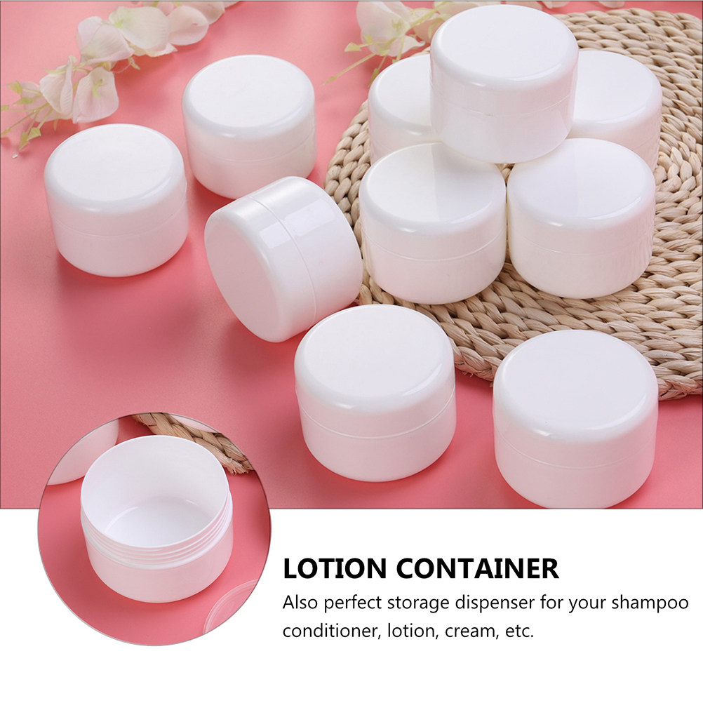 10 ชิ้น กระปุกพลาสติกเปล่าสำหร - Body Lotion บทวิจารณ์และราคา