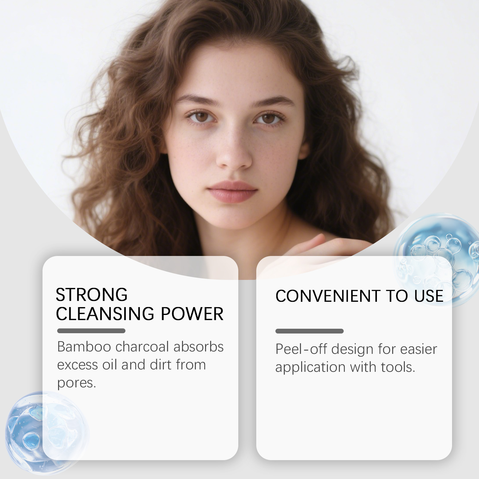 มาส์กถ่านไม้ไผ่ลอกสิวเสี้ยน ทำ - Face Mask Skincare บทวิจารณ์และราคา