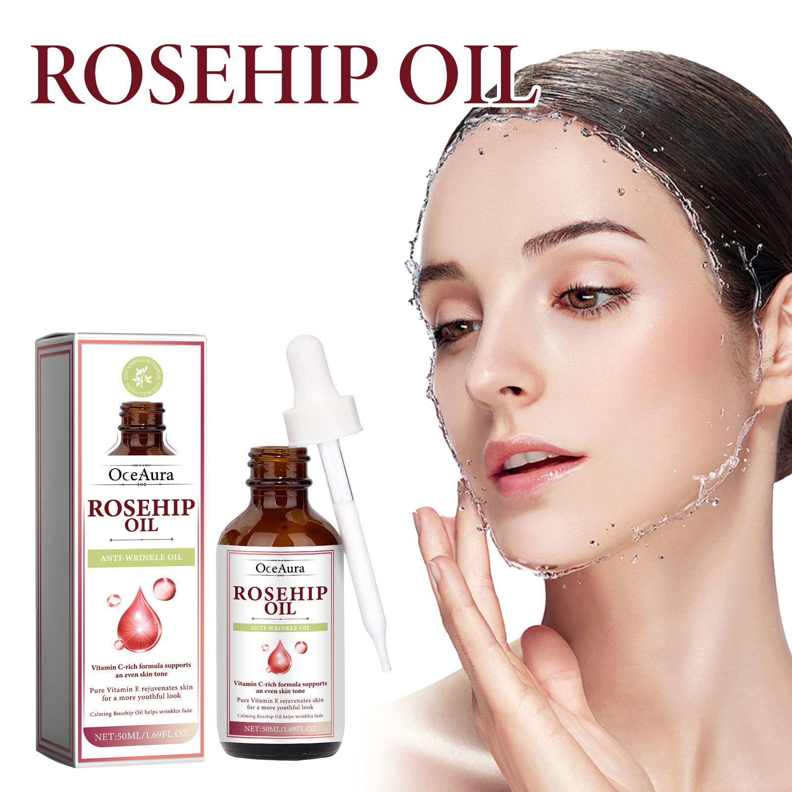 โรสฮิป ออยล์ เฟซ เอสเซ้นส์ เซร - Face Oil Rosehip บทวิจารณ์และราคา