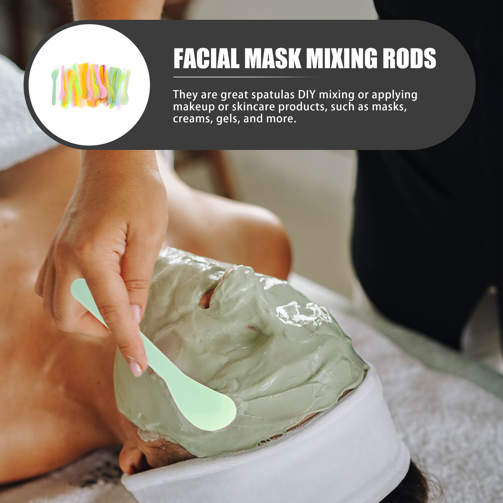 ช้อนตักครีมบำรุงผิวหน้า 100 ชิ - Face Mask Skincare บทวิจารณ์และราคา