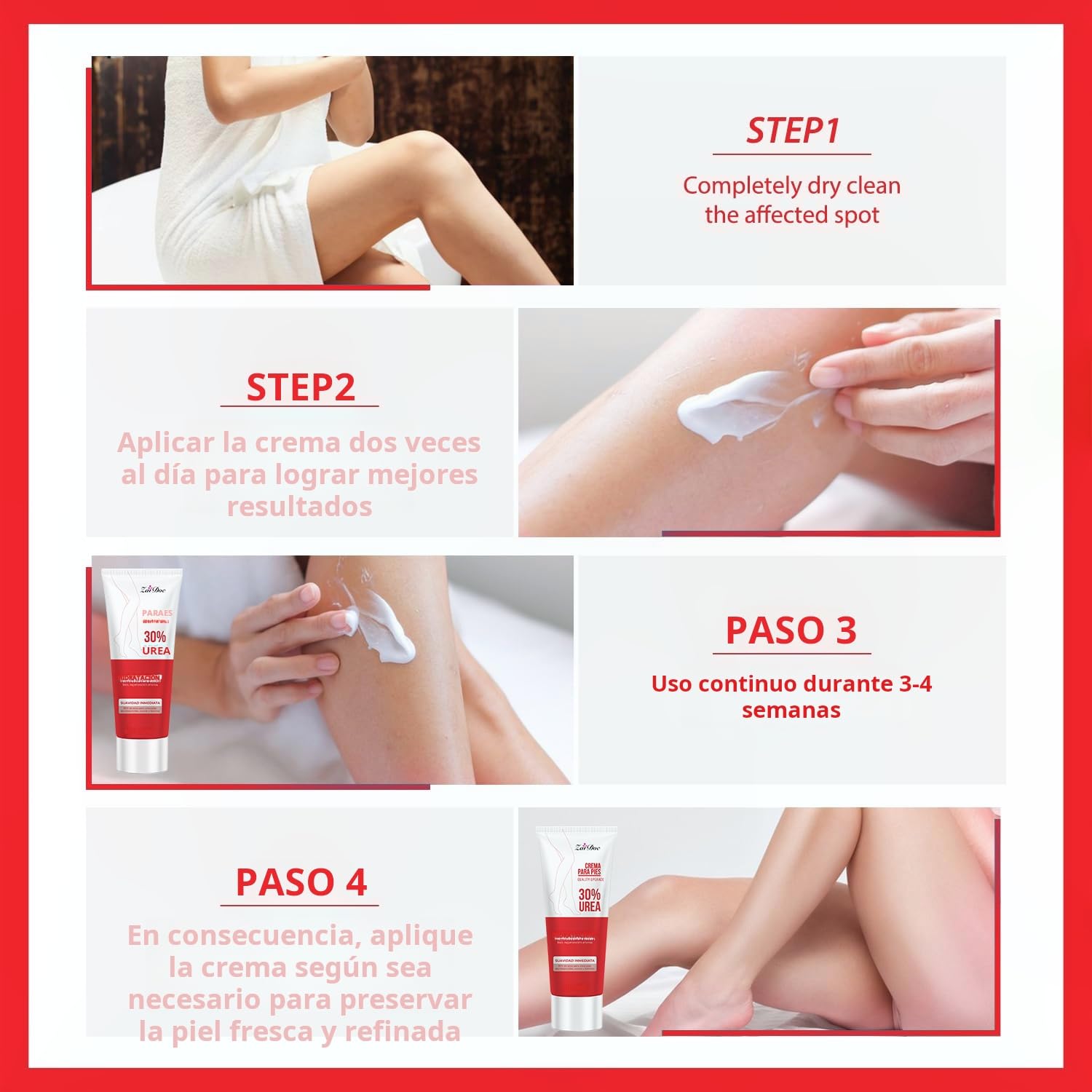 ZaiDoc ครีมบำรุงเท้า ยูเรีย 10 - Urea Foot Cream บทวิจารณ์และราคา