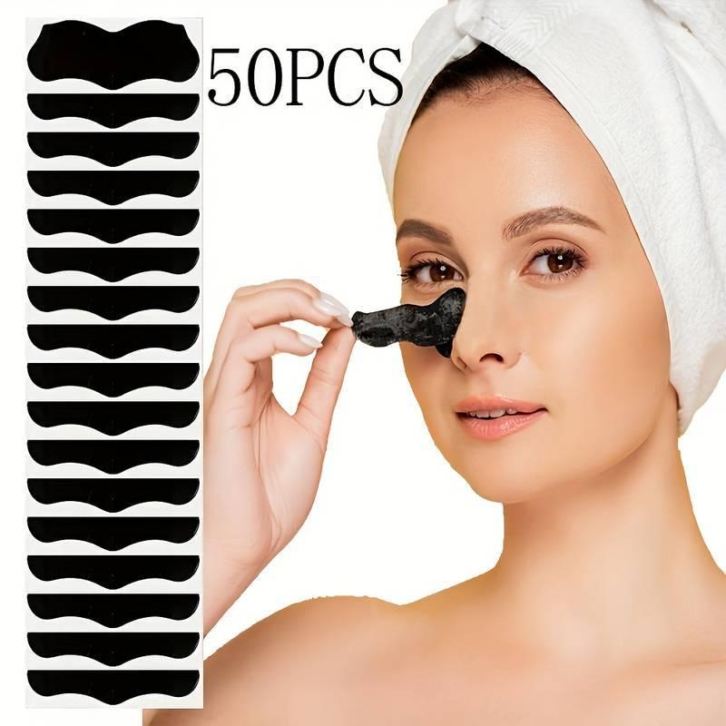 【F】50 ชิ้น มาสก์กำจัดสิวหัวดำ  - Face Mask Skincare บทวิจารณ์และราคา