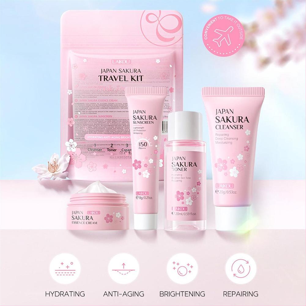 SAKURA Skin Care Set Facial Cl - Cleanser Face บทวิจารณ์และราคา
