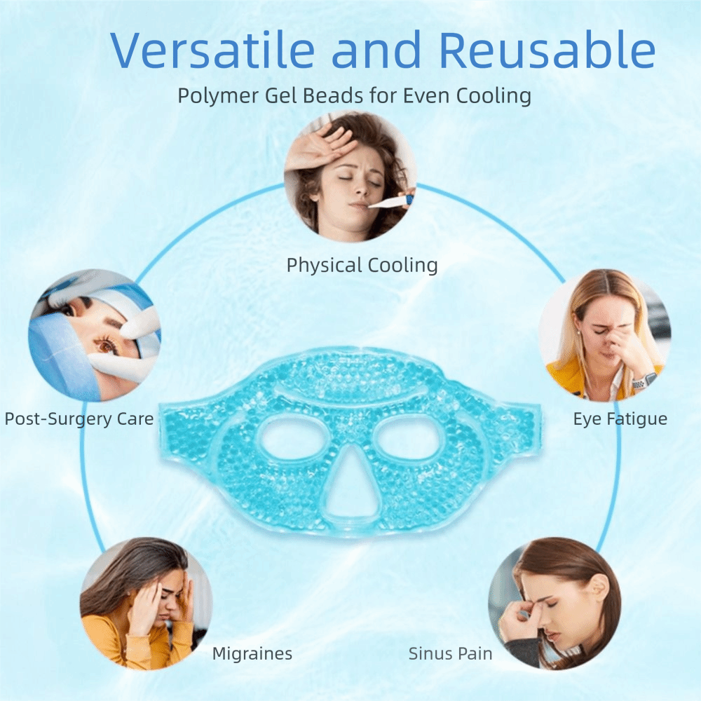 หน้ากากเจลประคบร้อนเย็นสำหรับด - Skincare China บทวิจารณ์และราคา